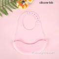 Baby Soft mignon Food Grade Silicone Bib